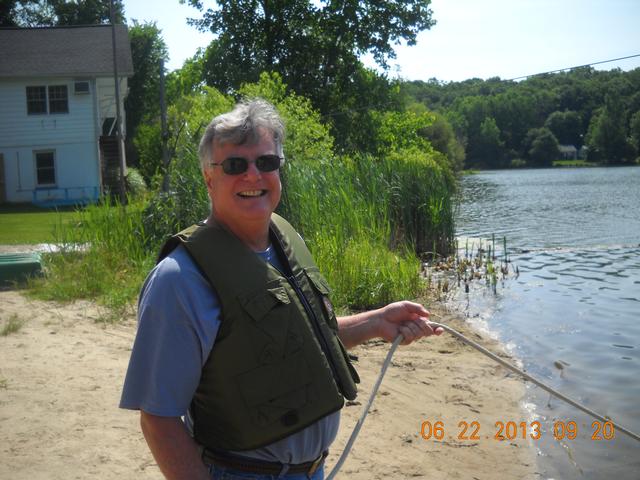 SCUBA drill at Lake Lincolndale 6/22/13