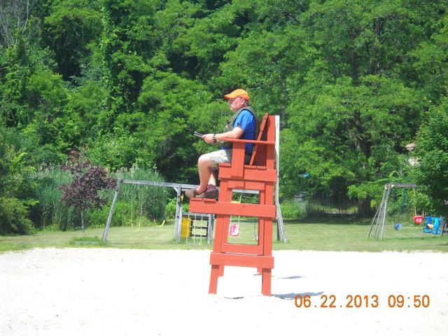 SCUBA drill at Lake Lincolndale 6/22/13