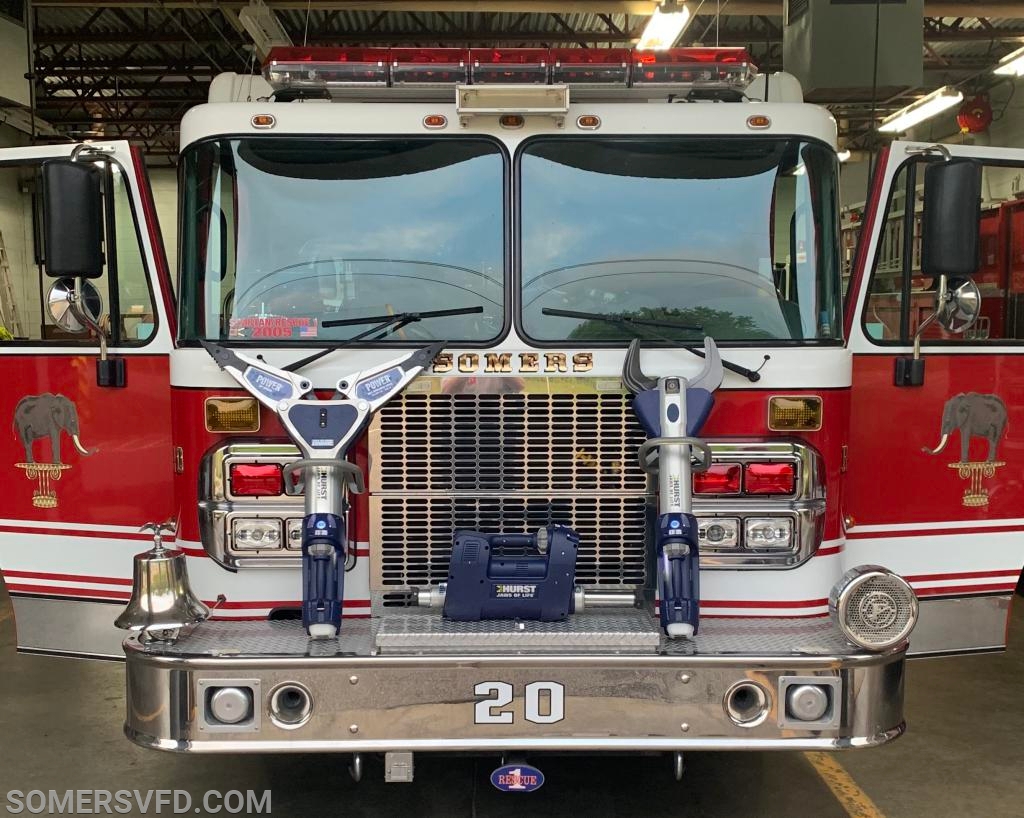 SVFD Upgrades Extrication Tools - Somers Volunteer Fire Department, Inc.